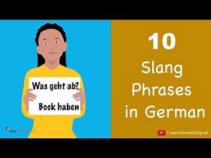 Use these Phrases to sound like a native | 10 Slang Phrases in German | Learn German | B1-C1