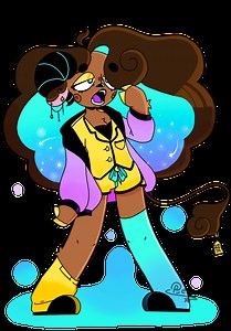 In honor of  Hazbin Hotels release take my hazbin sona! #FanArtFriday