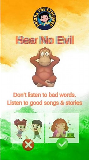 The Secret of Gandhiji’s 3 Wise Monkeys | See No Evil, Hear No Evil, Speak No Evil