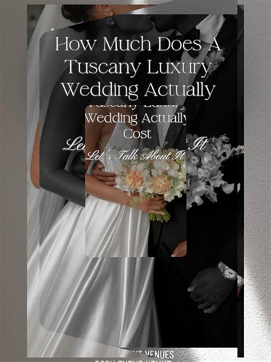 Your Guide to Budgeting for a Tuscany Wedding