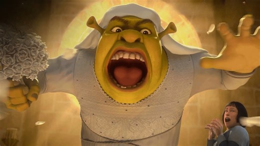 Shrek is on top of the world as a real ogre again! Shrek Forever After (The Carpenters)