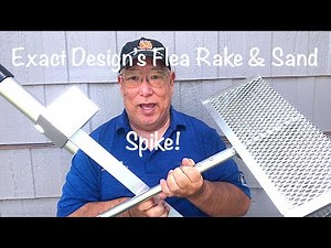 My "Exact" Review on Sand Spike & Flea Rake by Exact Designs!