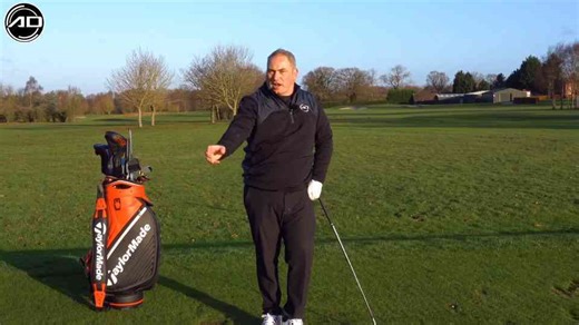 His hands kept flipping at impact - then he moved his left shoulder