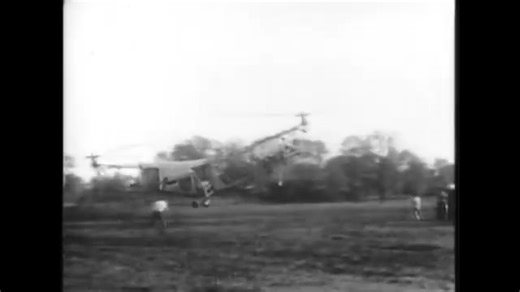 Piasecki PV-3 was the first successful tandem-rotor helicopter, developed in the mid-1940s by Frank Piasecki's P–V Engineering Forum. It was famously nicknamed the "Flying Banana" due to its distinctive upward-curved rear fuselage, a design choice made to prevent the two large rotors from colliding during flight. Development and History Origins: The PV-3 was developed under a February 1944 contract from the United States Navy, which designated the prototype as the XHRP-X. First Flight: The proto