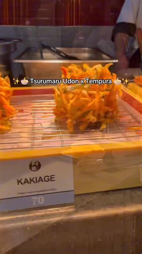 “Oh, I wasn’t sad. I just needed an udon and tempura at Tsurumaru.” 🍜 ✨ Drop by your nearest Tsurumaru branch and dine in today—your Japanese comfort food moment is waiting. #TsurumaruUdon #HomeOfOriginalUdon #JapaneseComfortFood #AlwaysOishiiAlwaysTogether | Tsurumaru Udon x Tempura