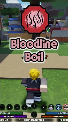 💨 SHOWCASE COMPLETO! Testei TODOS os Golpes da Bloodline BOIL no Shindo Life!