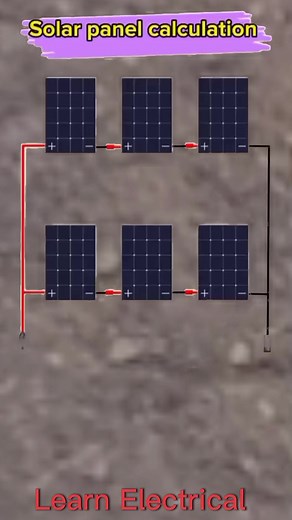 Solar panel Calculations | Learn Electrical