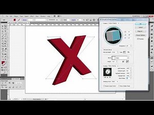 All about 3D in Adobe Illustrator - Part 01 (Rotate, Extrude & Bevel)