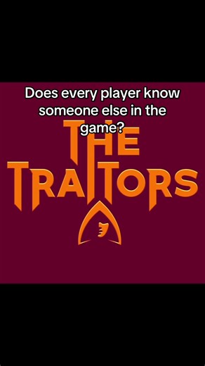 Connections Among Players in The Traitors Season