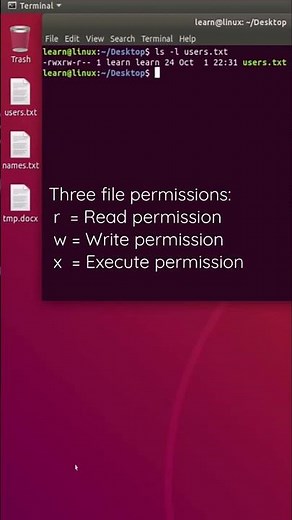 chmod command in Linux