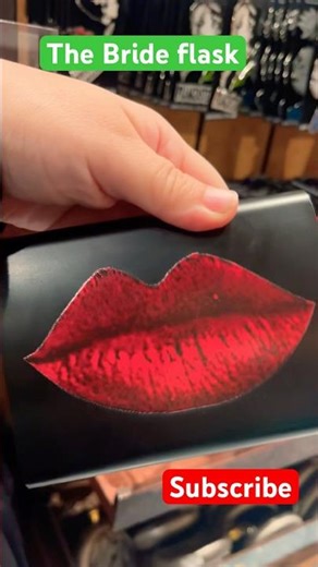 The Bride flask and pin set, Franky pins. Universal Monsters merch!