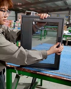 458K views · 156 reactions | Modern Window With Built In Mesh #WindowMaking #MeshPanel #HomeImprovement #DIYProjects #SmartWindows | Deep Dive News | Facebook