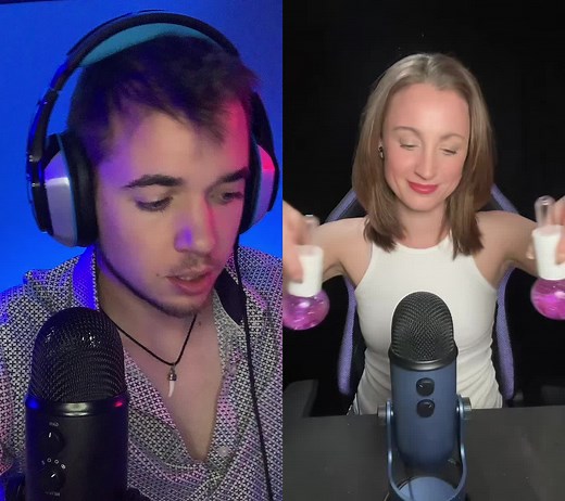 Engaging ASMR Duo Performance by Caring Whispers