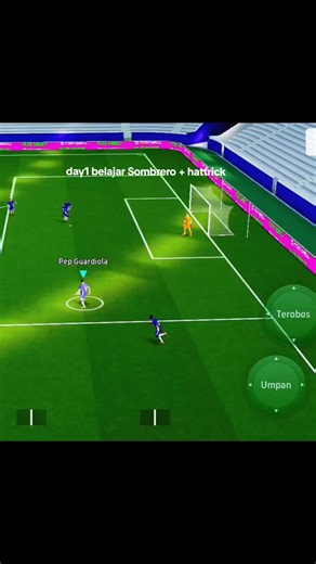 Teknik Sombrero dan Hattrick di eFootball Mobile 2026