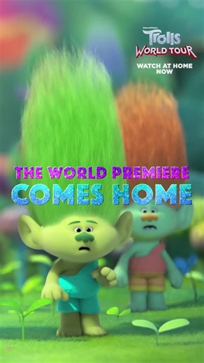 Who's 🔥'd up? 💕 🎶🌈✨The #TrollsWorldTour PREMIERE comes HOME! Watch Now