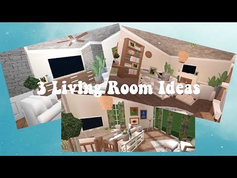 3 Living Room Ideas - Roblox Bloxburg