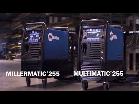 Learn How Easy is it to Set up the Millermatic® 255 or Multimatic ®255 Welder