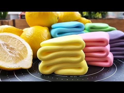 CHEAP And Easy LEMON Fondant | Homemade fondant