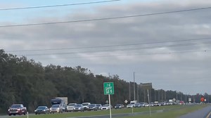 568K views · 6.5K reactions | Heavy traffic Highway 4 westbound into Tampa, FL. from people returning home. | Live Storm Chasers | Facebook