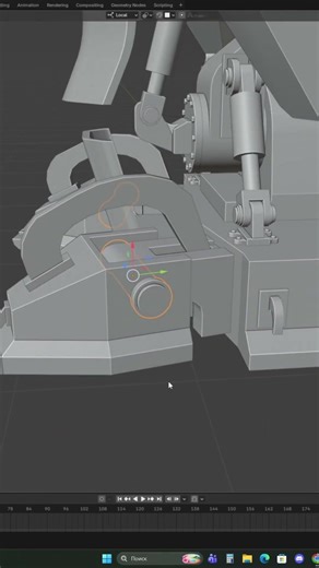 Поговорим о МЕХАХ часть 1 #blender3d #blender #mecha
