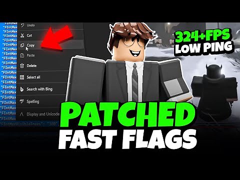 Patched Bloxstrap Fast Flags Settings for Roblox! 🖥️ (FPS BOOST + LOW PING)