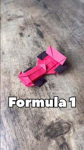 FORMULA 1 ORIGAMI TUTORIAL | HOW TO MAKE EPIC ORIGAMI FORMULA ONE STEP BY STEP | DIY RACING CAR