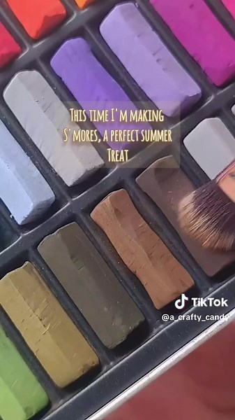 Cute S'mores Polymer Clay Tutorial for Beginners