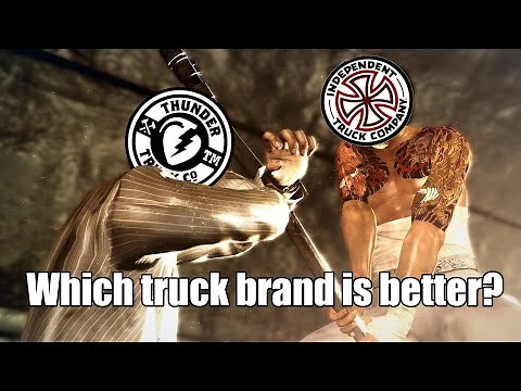 INDEPENDENT vs THUNDER Trucks! - Skateboard Gear Review