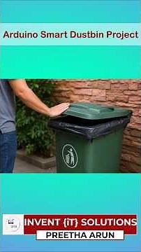 Smart Dustbin Using Arduino 🤖🗑️ | Tinkercad + Real Demo