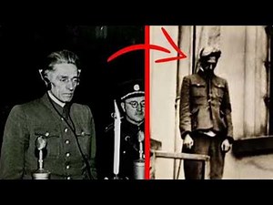 The Brutal Execution of Karl Hermann Frank ... 5000 People Paid Black Market Prices Just to Watch It
