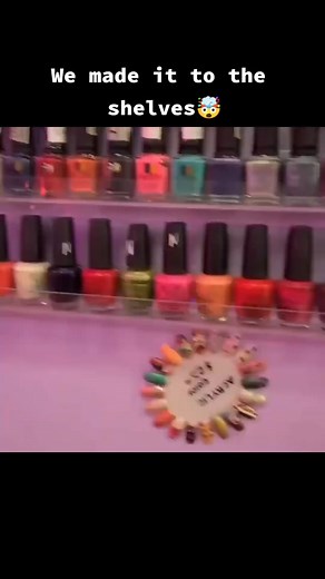We made it💖🥰#💅🏽 #CapCut #fyp #viral #blackgirlfollowtrain #kidboss #entrepreneur #blackownedbusiness #nailpolish #vegan #organic #crueltyfree