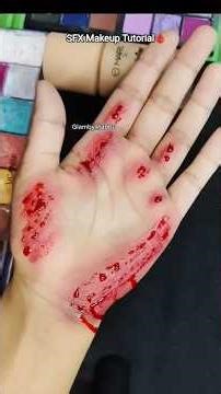 Sfx Makeup Tutorial || real or illusion #sfxmakeuptutorial #creativity #shorts #ytshorts