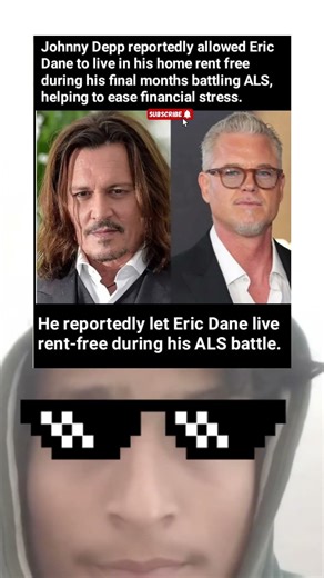 Johnny Depp’s Quiet Generosity 💖 | Eric Dane Lived Rent-Free During ALS Battle