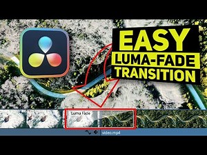 THIS is how to create a LUMA FADE TRANSITION | DaVinci Resolve 18