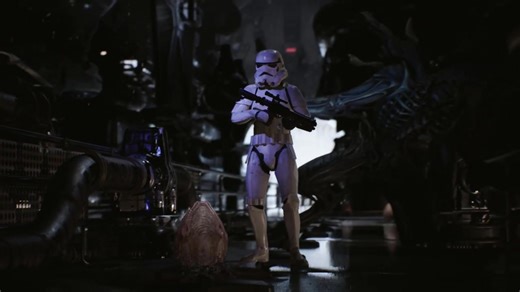 Starwars Vs Aliens, Unreal 4 Cinematic (fan boy short) #Unreal #Unreal4 #Unreal5 #Starwars #Aliens #Xenomorph #Raven #RavenXenomorph