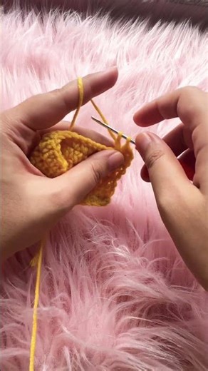 Extended single crochet stitch tutorial for beginners #crocheting
