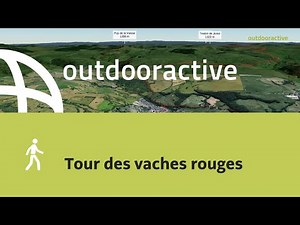 Vidéo 3D interactive: Tour des vaches rouges
