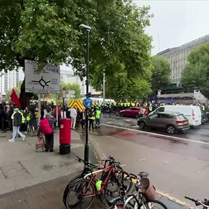 Protests are taking place in Bristol city centre today | Bristol.Live