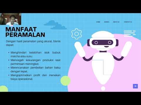 Double Exponential Smoothing - Dicky Makapuas 5TI1