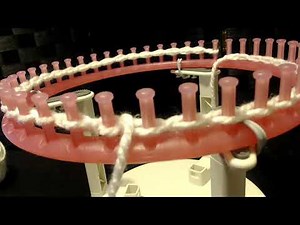 Loom Knit Diamonds Are Forever Poncho