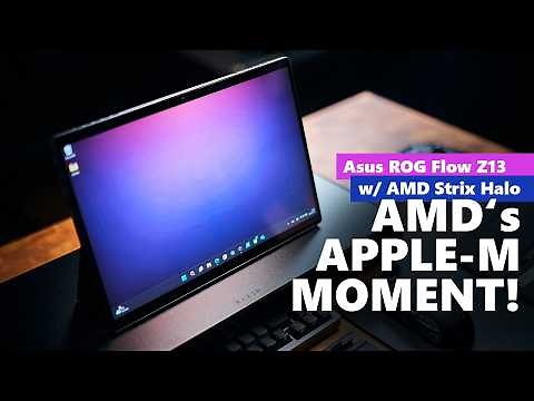 The death of dedicated (laptop) GPUs? - Asus ROG Flow Z13 w/ AMD Strix Halo