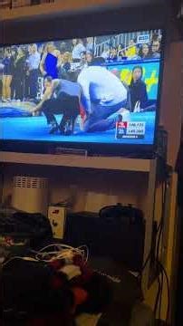 Sage Curtis has made a hard fall tonight today on tv