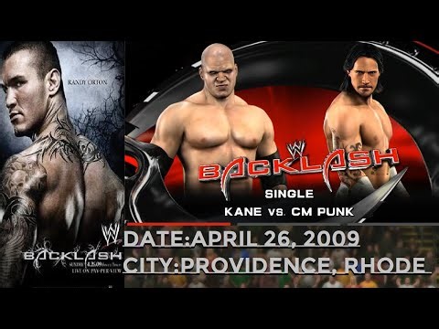 Backlash (2009) | Kane vs. CM Punk