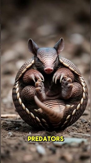 Armadillo Facts | Nature’s Living Armor #ArmadilloFacts #WildlifeShorts #NatureExplained