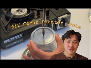 How to Make: Clear Plastic Plant Pots | repotting my house plants ~ houseplant chores