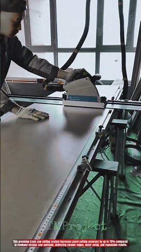 Innovative Precision Track Saw Cutting System : Best Accurate Panel Cutting Control