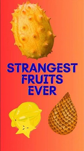 Top 5 STRANGEST Fruits You’ll NEVER Believe Exist 🍌⭐🤯