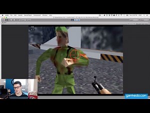 Partial Remake for Study: N64 GoldenEye in Unity