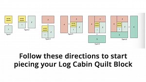 1.5K views · 46 reactions | The Log Cabin Quilt Block is one of those perfect blocks. Once mastered, you can stop there because it is almost impossible to run out of ways to make unique log cabin quilts. It's ideal for strip piecing and perfectly suited for using up scrap. Click here to get the FREE PDF download: https://www.seasonedhomemaker.com/how-to-make-a-perfect-log-cabin-quilt-block/ | The Seasoned Homemaker | Facebook