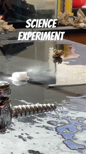 exploding water experiment